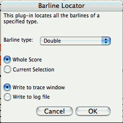 Barline Tool