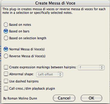 Sibelius Create Messa Di Voces