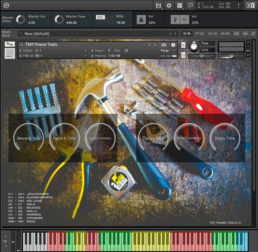 Kontakt Instrument - Power Tools Version 1