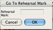 Go To Rehearsal Mark