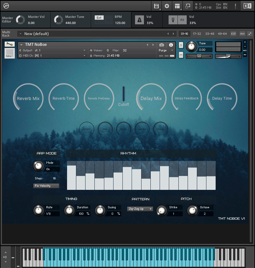 Kontakt Instrument - NoBoe Version 1