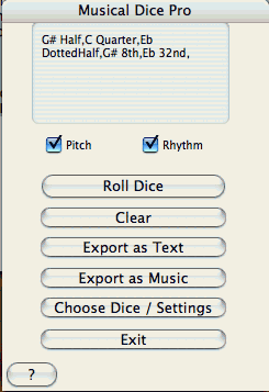 Musical Dice Pro