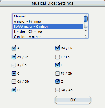Musical Dice Pro